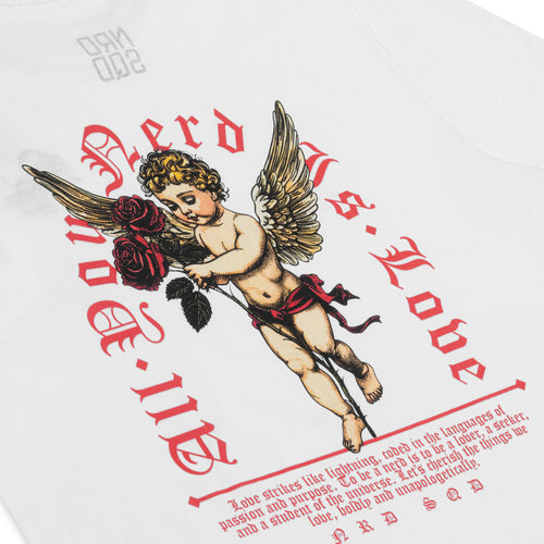 All You Nerd Is Love Embroidered T-Shirt