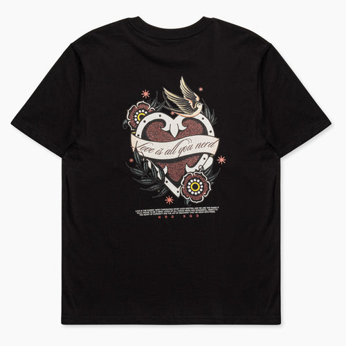 Love Is All You Nerd Embroidered T-Shirt