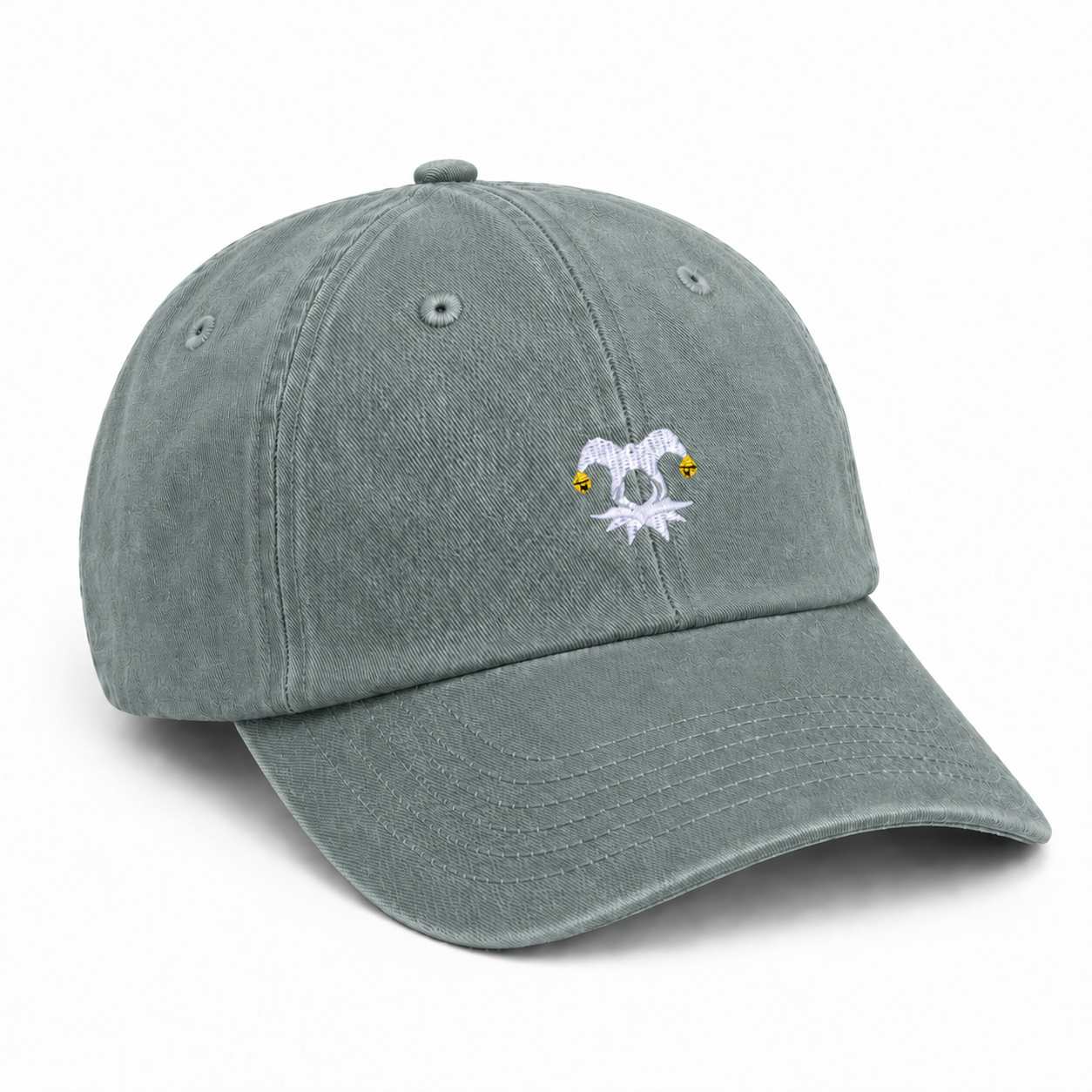 Myrth Jester Embroidered Baseball Cap
